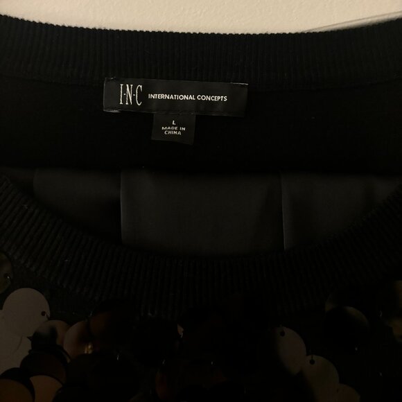 I.N.C. Black Dress Shirt - Picture 2 of 2